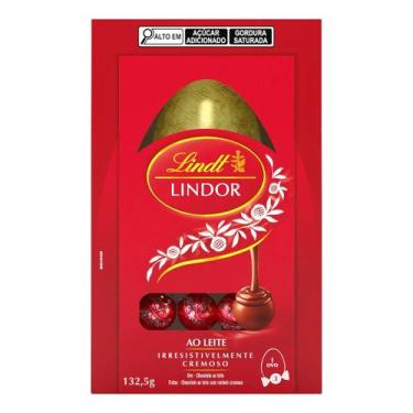 Imagem de Ovo De Páscoa Lindt Lindor Ao Leite 132,5g