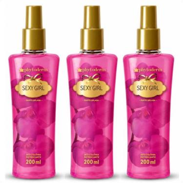 Imagem de Kit Phytoderm Deo Colônia Sexy Girl 200ml C/3