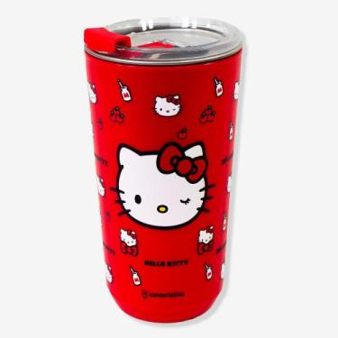 Imagem de Copo Viagem Térmico Sky Hello Kitty  Sanrio - Zona Criativa