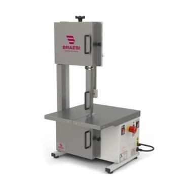 Imagem de Mini Serra Fita Carne Semi-inox Mesa Fixa 1,78m Bsim-178 Plus - Braesi