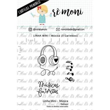 Imagem de Carimbo Mini Musica Cod 41000042 - 01 Unidade - Lilipop Carimbos - Riz