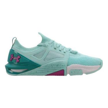 Imagem de Tênis Under Armour Tribase Cross 2 Feminino -, Azul, Turquesa, 39,0 BR