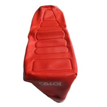 Imagem de Capa banco mobilete caloi vermelho - PIRACAPAS