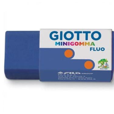 Imagem de Borracha Giotto Fluo, Azul