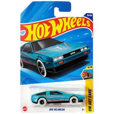 Imagem de Hot Wheels Básico Mattel HW Art Cars DMC Delorean (Lote G - 2025)