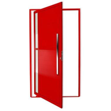 Imagem de Porta Pivotante Lambril Visione com Puxador Super 210cm x 100cm Brimak