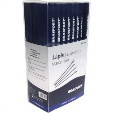 Imagem de Lapis Carpinteiro Brasfort 1A Linha 12 Grossa 8262