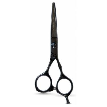 Imagem de Tesoura Profissional Mega Kasho Black Titanium Fio Navalha 5 K5390-5