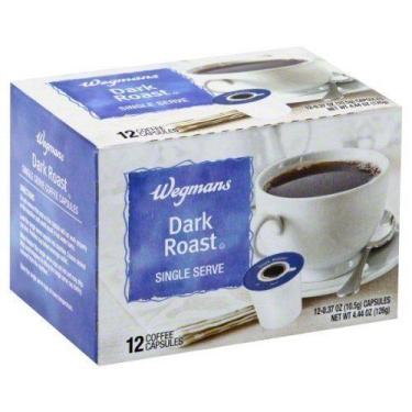 Imagem de Cápsulas de Café Wegmans Torra Escura 12 Unidades para Dose Única