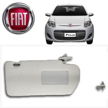 Imagem de QuebraSol e Presilhas Fiat Palio G4 2010 com Espelho ld