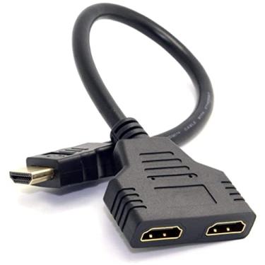 Imagem de Cabo Divisor Hdmi Splitter 1080p Duplicador de Imagem 1x2