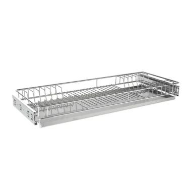 Imagem de Escorredor De Pratos Deslizante 570x75x270mm Mód 600mm Inox