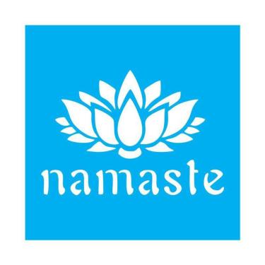 Imagem de Stencil Tamako Namaste - 30X30Cm - Ref 9642