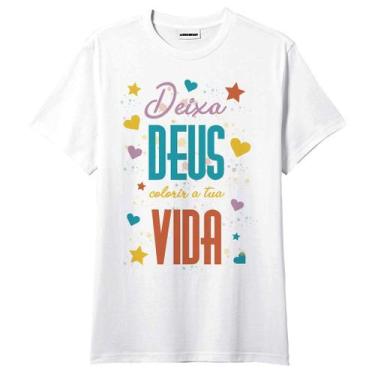 Imagem de Camiseta Evangélica Colorir Tua Vida - King Of Print