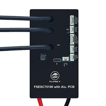 Imagem de FLIPSKY 75100 FOC 75V 100A ESC único com PCB de alumínio para skate elétrico/scooter/controle de velocidade de bicicleta elétrica