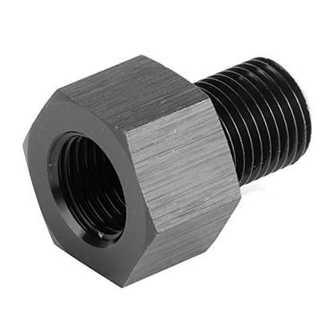 Imagem de Adaptador de Medidor de Pressão de óleo, 1/8 pol. NPT Fêmea para Redutor Macho M10x1,0, Adaptador de Medidor de Pressão de óleo de Substituição Preto