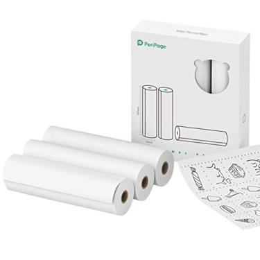 Imagem de LUGU 107 x 30mm Observações Rolo de papel térmico sem BPA Não adesivo Papel de impressão de recibos à prova d'água À prova de ó À prova de fricção pa A9 Max / A9s Max