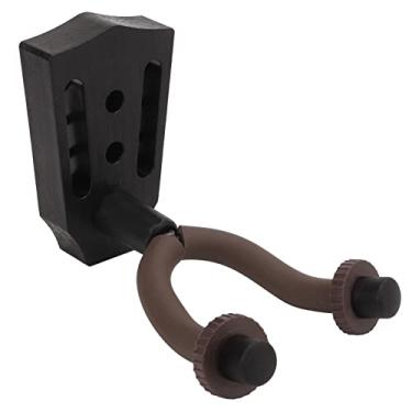 Imagem de Suporte de parede para guitarra Fácil de instalar ganchos de violino em borracha para instrumentos de cordas