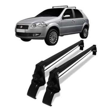 Imagem de Rack Teto Fiat Palio 4 Portas 1996 A 2016 Vhip + Cinta Carga