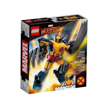 Imagem de Lego Marvel Super Heroes - Armadura Robô Do Wolverine 141 Peças 76202