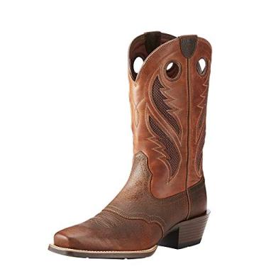Imagem de ARIAT Venttek Bota masculina de bico quadrado estreito Ultra Western, Marrom, 14