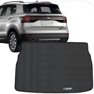 Imagem de Tapete para Porta Malas Emborrachado T-Cross PCD 2019 2020 2021 2022 2023 2024