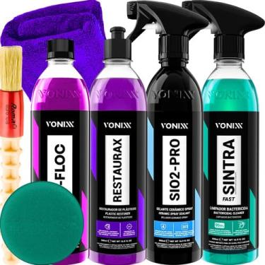 Imagem de Kit Produtos Vonixx Lavagem Automotiva Selante Pintura Fosca