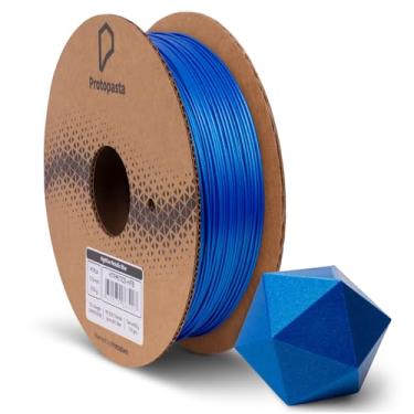Imagem de Protopasta Filamento de impressora 3D | Filamento PLA 1,75 mm | Joel's Highfive Blue HT PLA | Carretel de 500 g