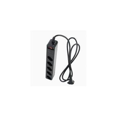 Imagem de Filtro de Linha DPS IClamper, 5 Conexões, Preto - 23459