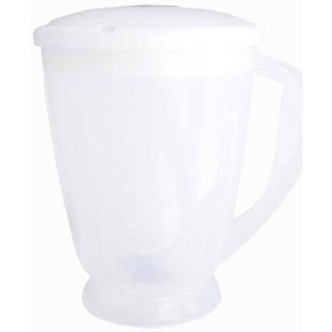 Imagem de Copo Liquidificador Arno Clean Translúcido Tampa Branca