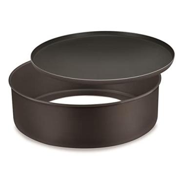 Imagem de Assadeira Super Alta 30 Fundo Removível Alumínio Fortaleza Preto