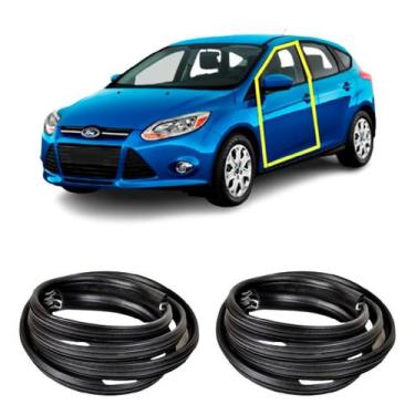 Imagem de Jogo Borracha Vedação Porta Focus 2009 Em Diante - Disk Bor