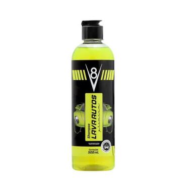 Imagem de Shampoo Lava Autos sem Cera Automotivo V8 Sanol 500ml