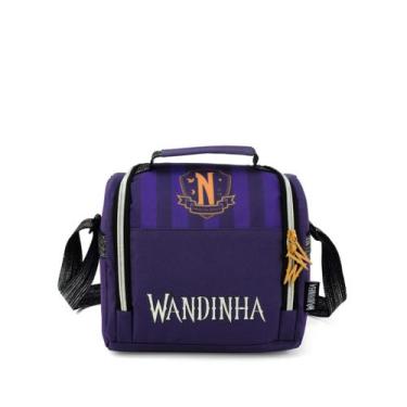 Imagem de Lancheira Térmica Wandinha Juvenil Escolar Família Addams - Luxcel, Ro