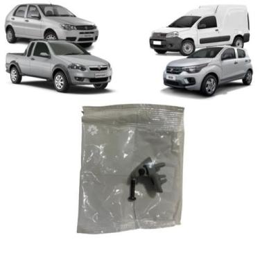 Imagem de Kit Suporte Quebra Sol Fiorino Mobi Palio Strada Uno - Fiat