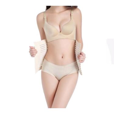 Imagem de Cinta Modeladora Feminina Das Famosas 28 Cm 4 Barbatanas Modelo 2  - S