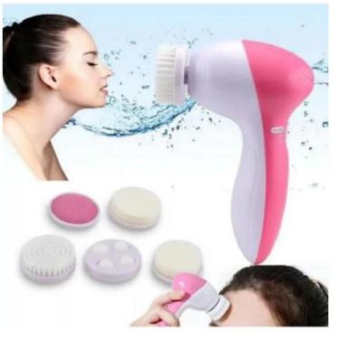 Imagem de Massageador Limpeza Facial 5 em 1 Esfoliante Facial - Beauty Care