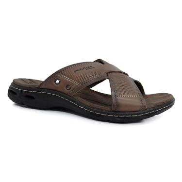 Imagem de CHINELO DE COURO MASCULINO 130683 PEGADA (11A) - RATO