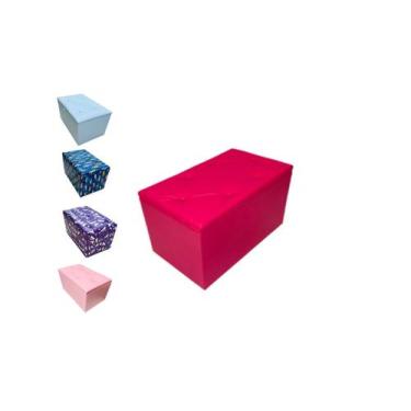 Imagem de Puff Bau Organizador E Decorativo 58x36x43 Ideal para Guardar Brinqued