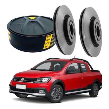 Imagem de Disco Freio Dianteiro Saveiro Cross G7 1.6 2018 A 2020 - Fremax