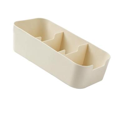 Imagem de Organizadores de Gaveta de Plástico Trapézio Empilhável Meias de Mesa Caixa de Armazenamento de Roupas íntimas para Armário Esta Roupa íntima de Meias Permite que você Mantenha