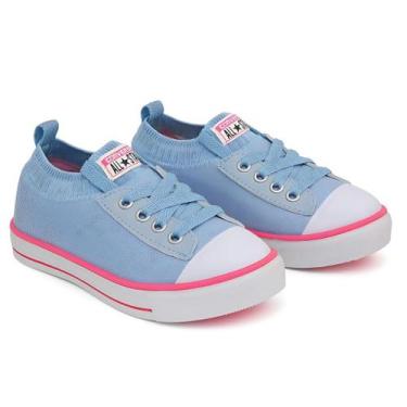 Imagem de Tênis Meia Infantil Confortável Colegial Menino Menina Branco - Malays