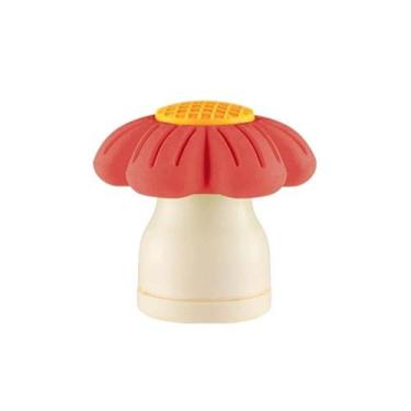 Imagem de Apontador com deposito e borracha holic floral - tris, vermelho