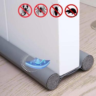 Imagem de Protetor de Porta Contra insetos Veda Porta Impermeável - Caza Bella S