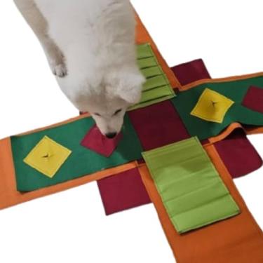 Imagem de BRINQUEDO PARA CACHORRO INTERATIVO TAPETE DE FUÇAR PETISCOS PARA CÃES E GATOS