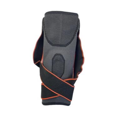 Imagem de Vaveren Joelheira suporte de joelho equipamento de proteção das mulheres dos homens manga de compressão estável joelheira para correr jardinagem patinação, S