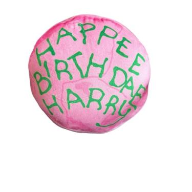 Imagem de Pelúcia Formato Bolo De Aniversário Rosa Harry Potter Licenciado Warner Bros 30cm
