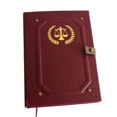 Imagem de Caderno Feito à Mão Profissões - Direito A5 200 Folhas