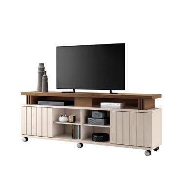 Imagem de Rack para Sala Bancada de TV 70 Pol 180cm Sora 1.8 H01 - D`Rossi