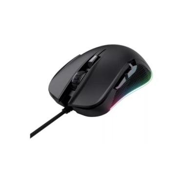 Imagem de Mouse Gamer Trust Ybar Rgb 7200dpi 6 Botoes Cor Preto - GX Trust